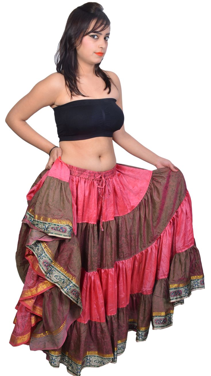 Belly Dancing Skirt, Dancing Skirt, Lace Skirts, Dance Skirts, Sari Skirt, Belly Dance Skirt, Border Lace, Dance Skirt, Belly Dancing