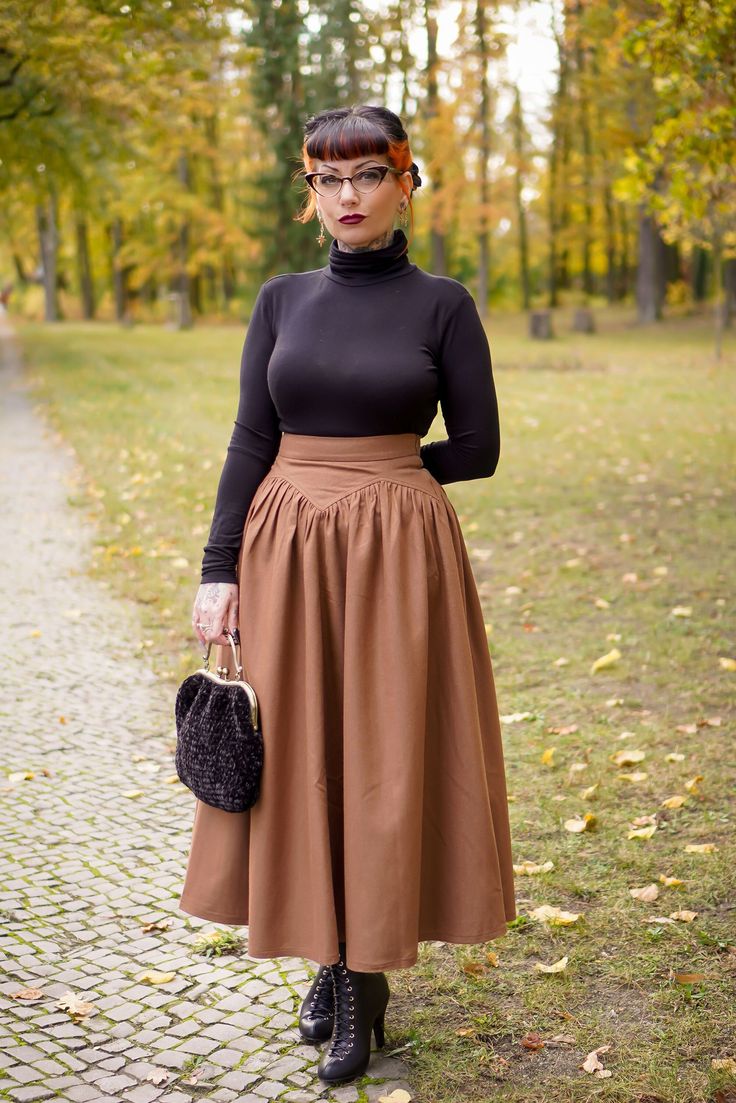 Thanks for @eve_pain wearing Xiaolizi's brown wool skirt. The brown wool skirt made with soft wool blend, it has a polyester lining inner. It is high waist skirt for winter day,  The long vintage skirt has no pockets because of the special waist. Right side zipper made the skirt easy to wear.  we created many women skirt with different style , we like some pleated skirt with longer and bigger hem style, it won't show my hips bigger, make me more elegant. DETAILS * More color https://etsy.me/3wob Chic Brown Maxi Skirt For Fall, Fall Asymmetrical Lined Pencil Skirt, High Waist Lined Skirt For Fall, High Waist Brown Maxi Skirt For Fall, Brown Asymmetrical Skirt For Fall, Fitted Brown Asymmetrical Skirt, Fitted Asymmetrical Brown Skirt, Brown Fitted Asymmetrical Skirt, Winter High Waist Pleated Maxi Skirt