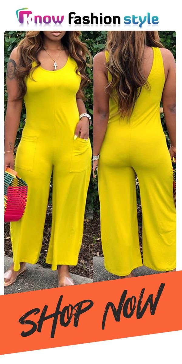 Yellow Fashion Casual Solid Basic O Neck Regular Jumpsuits Solid Color One-piece Jumpsuits For Summer, Non-stretch Solid Color Jumpsuits And Rompers For Summer, Non-stretch Solid Color Summer Jumpsuits And Rompers, Solid Color Non-stretch Summer Jumpsuits And Rompers, Summer Plain Jumpsuits And Rompers, Summer Solid Color Jumpsuits And Rompers For Day Out, Trendy Solid Color Beach Jumpsuits And Rompers, Summer Fitted Plain Jumpsuits And Rompers, Fitted Plain Summer Jumpsuits And Rompers