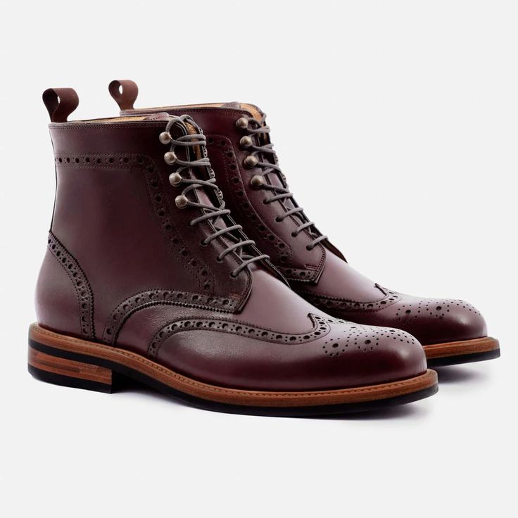 Nolan Brogue Boots – Beckett Simonon Stylish Boots For Men, Mens Biker Boots, Timeless Boots, Timberland Boots Mens, Brogue Boots, Mens Boots Fashion, Boots Mens, Boots For Men, Stylish Boots