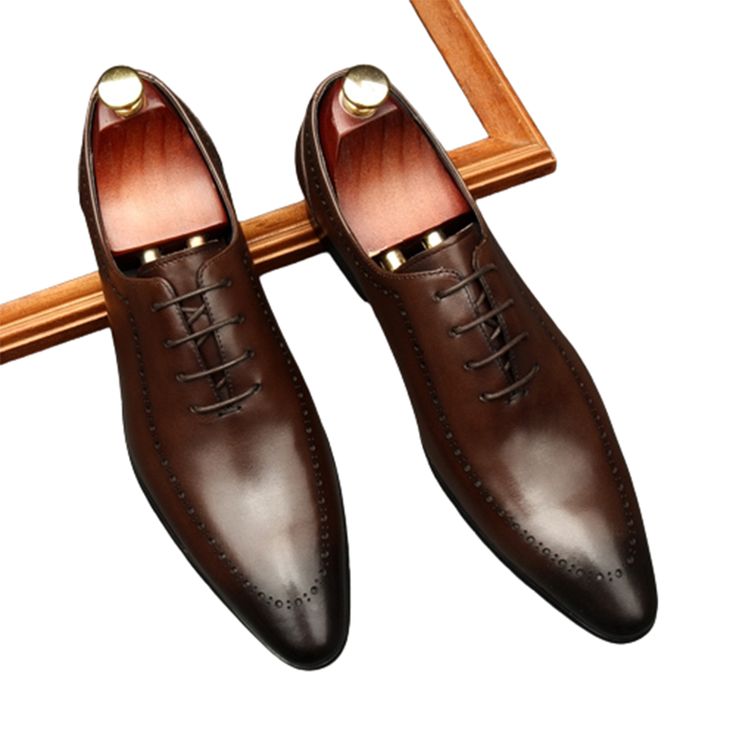 Men's Shoes, Men's Formal Shoes, Men's Wedding Shoes, Loafers, Oxford Shoes, Dress Shoes, Derby Shoes, Groom Shoes, Wedding Shoes, Business Shoes, Italian Shoes, Genuine Leather Men's Shoes, Lace Up Shoes, Brogue Shoes. A man's shoes say a lot about him whether he wants them to or not. Choosing the right shoe is crucial in projecting the right image. Whether you are dressing for a job interview, formal function or even a date, our classic men's formal shoes have got you covered. Made from high q Leather Closed Toe Shoes For Groom, Slip-on Oxfords With Leather Sole For Wedding, Oxford Dress Shoes With Brogue Detailing For Wedding, Brown Round Toe Dress Shoes For Wedding, Oxford Lace-up Dress Shoes For Wedding, Classic Round Toe Dress Shoes For Groom, Oxford Lace-up Wedding Dress Shoes, Classic Dress Shoes With Round Toe For Groom, Lace-up Oxford Dress Shoes For Wedding