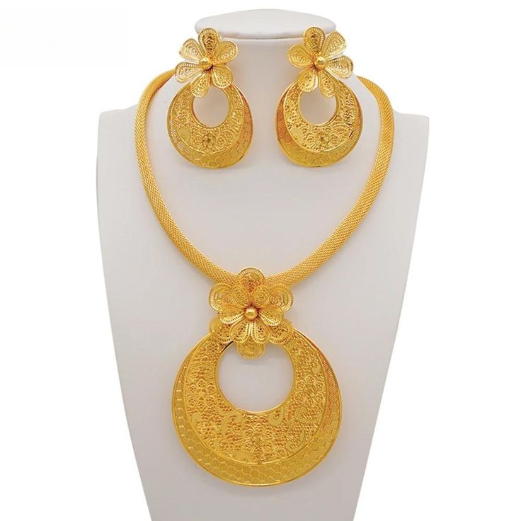 Light Weight Fine Dubai Jewelry Sets For Women Big Flower Pendant Indian Necklace&Earring Moroccan Wedding Anniversary Gifts Origin: Mainland China Metals Type: Copper Alloy Style: TRENDY Model Number: 3256804611955137 Included Additional Item Description: Necklace/Earrings Occasion: Anniversary Shape\pattern: Flower Gender: Women Material: Metal Fine or Fashion: Fashion Jewelry Sets Type: Necklace/Earrings Item Type: Jewelry Sets Gold Flower Shaped Jewelry For Wedding, Gold Flower-shaped Jewelry For Wedding, Gold Plated Flower Shaped Jewelry For Parties, Gold Plated Flower Shaped Jewelry For Weddings, Gold Flower Shaped Jewelry Sets For Wedding, Gold Plated Flower Shape Wedding Jewelry, Elegant Metal Flower Jewelry Sets, Elegant Flower Shaped Metal Jewelry Set, Gold Flower-shaped Wedding Jewelry