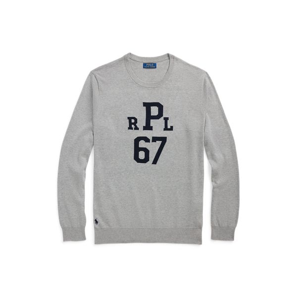 In collegiate-style letters this fine-knit Big & Tall sweater features a Polo Ralph Lauren monogram and number that nods to our founding year. Our signature Pony is embroidered at the right hem. Style Letters, Tall Sweater, Teen Shopping, Collegiate Style, Cotton Jumper, Cardigan Shirt, Wedding Guest Outfit Summer, Ralph Lauren Purple Label, Us Open