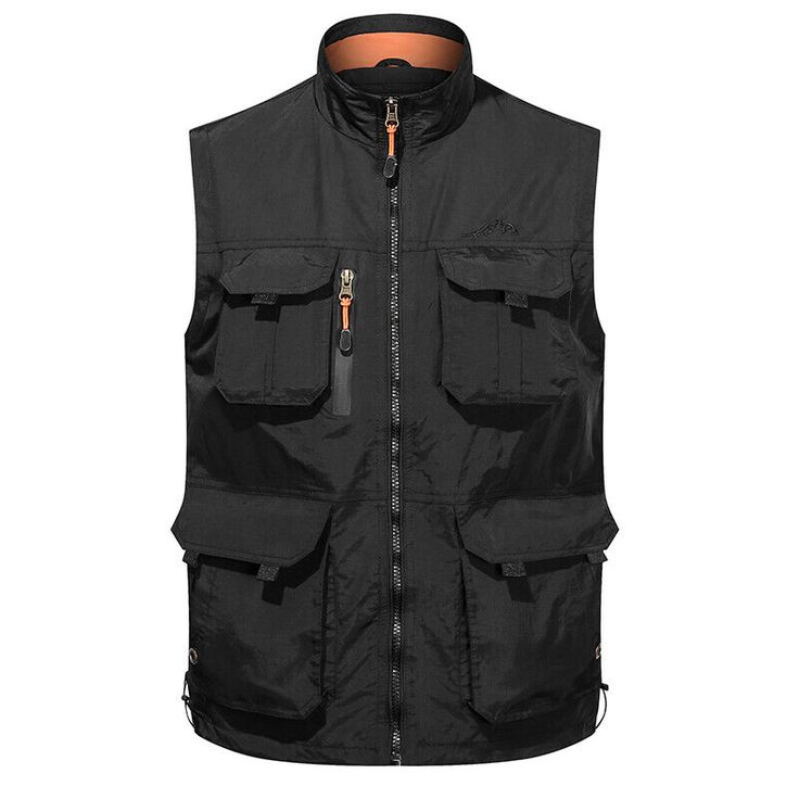 Free & Fast shipping 100% Satisfaction guarantee 30 Days Money Back 100% DELIVERED & TRACKED lowest price guranteed on all orders top quality Your Best Choice & 5 STAR SERVICE Men Vest Coat Photographer Waistcoat Pocket Work Sleeveless Fleece Warm Jacket DESCRIPTION Brand Unbranded Department Men Outer Shell Material Polyester Size Type Regular Style Cool Type Vest Season Fall Year Manufactured 2020-2029 Lining Material Polyester Occasion Casual DELIVERY PAYMENT RETURNS Feedback CONTACT US DELIV Techwear Vest With Cargo Pockets, Techwear Sleeveless Vest With Cargo Pockets, Sleeveless Techwear Vest With Cargo Pockets, Utility Vest With Side Pockets For Winter, Techwear Sleeveless Vest With Multiple Pockets, Techwear Vest For Fall Outdoor Activities, Cargo Pocket Vest For Outdoor Activities In Fall, Black Casual Vest For Outdoor Work, Casual Black Vest For Outdoor Work