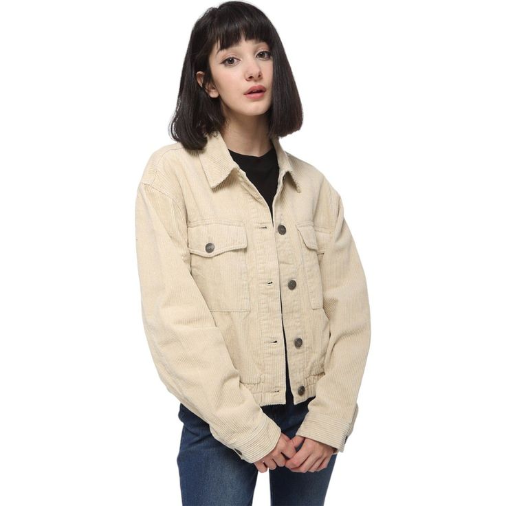 Experience ultimate comfort and style with the Anna-Kaci Women's Corduroy Collared Button Down Jacket, a versatile shacket perfect for dressing up or down any outfit. This casual coat is a must-have for your spring, fall, and winter wardrobe, and its cropped design adds height and chicness to your look. Beige Cotton Button-up Denim Jacket, Winter Utility Jacket With Buttons And Relaxed Fit, Winter Utility Jacket With Relaxed Fit, Relaxed Fit Corduroy Outerwear With Button Closure, Relaxed Fit Utility Jacket With Buttons For Winter, Beige Button-up Denim Jacket, Casual Corduroy Outerwear With Buttons, Fall Denim Jacket With Corduroy Collar, Beige Utility Jacket With Button Closure For Fall