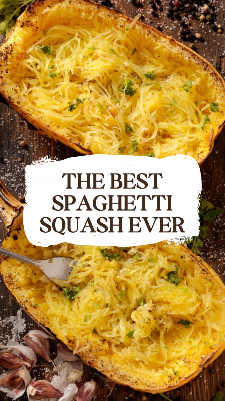 the best spaghetti squash recipe ever