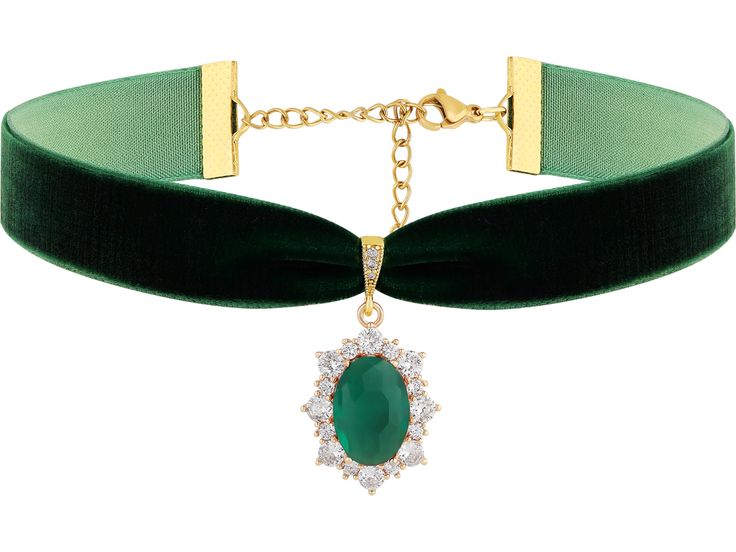 PRICES MAY VARY. GOTHIC GOTH VINTAGE GREEN RHINESTONE VICTORIAN CHOKER NECKLACE: Our Green Velvet Victorian choker goes with most everyday outfits and look great with goth and vintage clothing and can be used as a Halloween or Valentine's Day costume MATERIALS: Meticulously crafted from high-quality stainless steel, copper and velvet SIZE & LENGTH: The Pendant measures 0.67 inches in width, 0.9 inches in length. The choker length is 12.6 inches, extender chain 4.3 inches PERFECT GOTHIC VINTAGE J Victorian Choker Necklace, Victorian Choker, Green Choker, Red Choker, Gothic Choker, Goth Choker, Christmas Jewelry Gift, Jekyll And Hyde, Lace Choker Necklace