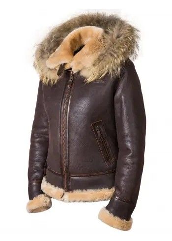 Shearling Coat Womens, Shearling Leather Jacket, Aviator Leather Jacket, Vintage Style Jacket, Stylish Leather Jacket, Aviator Jacket, Sheepskin Jacket, Fur Hoodie, Sheepskin Coat