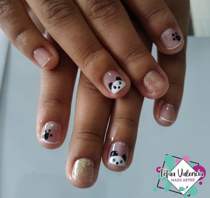 Kids Nail Designs Short, Nail Art For Kids Small Nails, Nails Girls Kids, Kid Manicure Ideas, Girls Nail Designs Kids, Nail Art Kids Girl, Kid Nails Designs, Kids Nail Designs Simple, Children Nails Designs For Kids