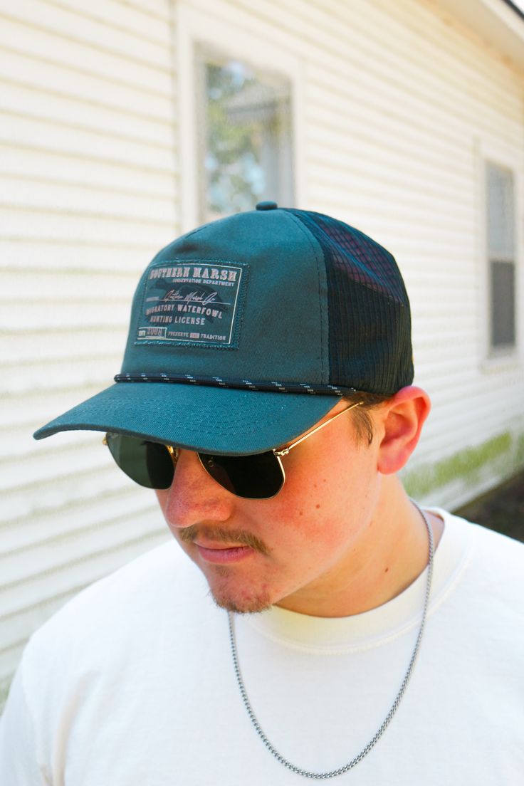 Southern Marsh, Outdoor Fan, Stylish Hats, Hunter Green, Outdoor Adventure, Get Ready, Don't Worry, Caps Hats, Trucker Hat