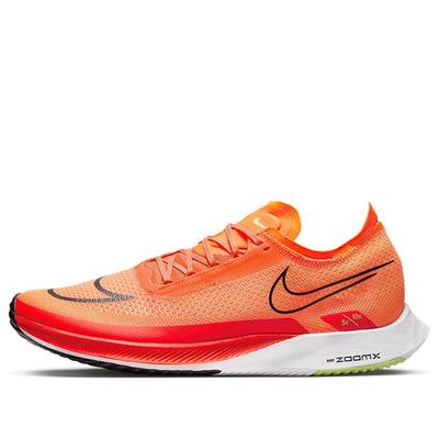 The Nike ZoomX Streakfly 'Total Orange' is the perfect lightweight running shoe for your next 1 mile, 5k, or 10k race. Its sleek silhouette and vibrant orange colorway will have you standing out from the crowd. The ZoomX foam sole provides superior cushioning and responsiveness, so you can focus on your performance. Inspired by the classic Nike running series, the ZoomX Streakfly is the perfect combination of style and performance. Get ready to take your running to the next level with the Nike ZoomX Streakfly 'Total Orange'. (SNKR/Unisex/Low Top) Orange Athleisure Running Shoes With Boost Midsole, Orange Sporty Sneakers With Shock Absorption, Sporty Orange Sneakers With Shock Absorption, Orange Athleisure Running Shoes For Jogging, Nike Running Shoes For Light Sports With Shock Absorption, Orange Athleisure Running Shoes For Sports, Orange Sneakers With Air Cushioning For Running, Orange Athleisure Running Shoes With Air Cushioning, Orange Athleisure Sneakers For Running