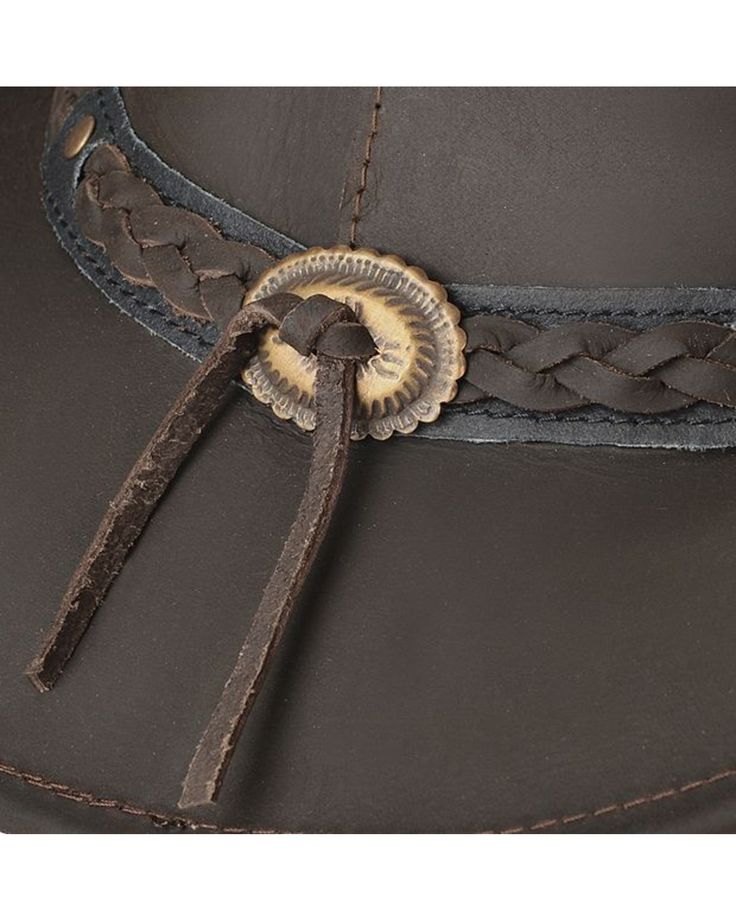 Rustic Leather Hat Bands For Outdoor, Rugged Leather Hat Bands For Outdoor, Western Brown Hat Bands For Hunting, Outdoor Leather Hat Bands With Sweatband, Western Hats With Leather Lining And Adjustable Fit, Adjustable Western Hat With Leather Lining, Western Hat With Adjustable Leather Lining, Western Leather Hat Bands For Hunting, Brown Leather Hat Band With Sweatband