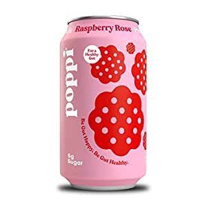 a can of raspberry rose soda