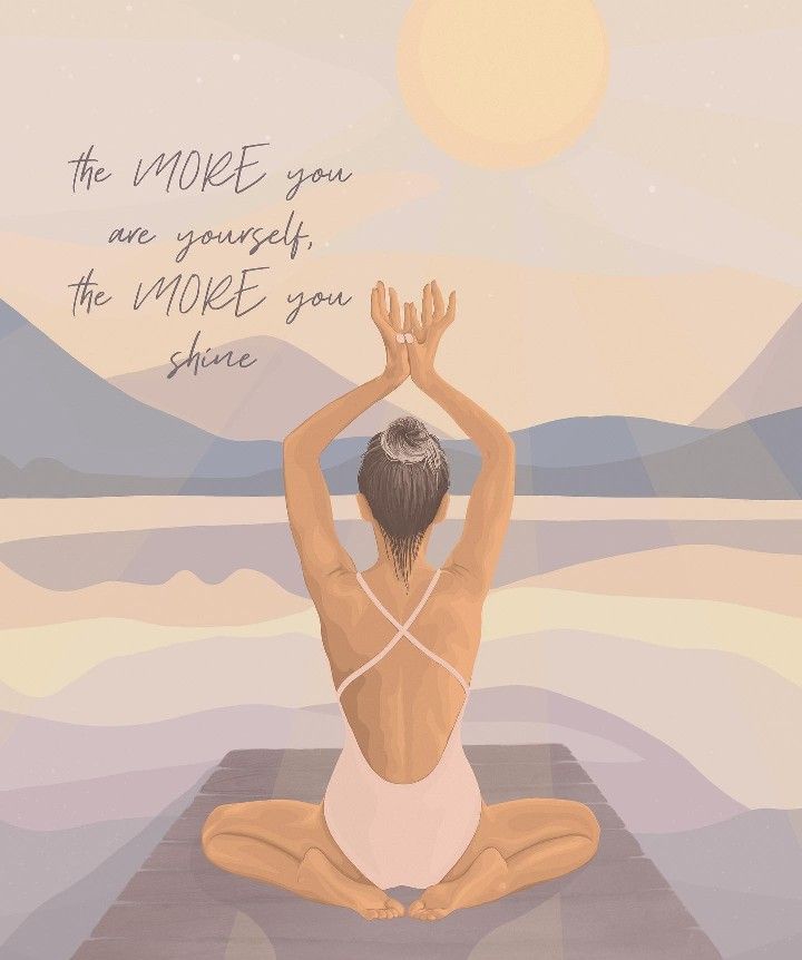 Image Zen, Frases Yoga, Yoga Illustration, Motivating Quotes, Fina Ord, Quotes Ideas, Spiritual Artwork, Motiverende Quotes, Formda Kal