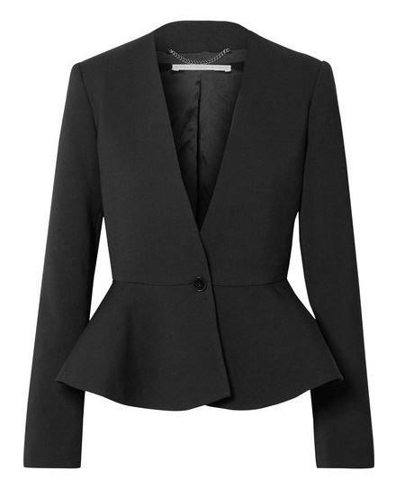 Peplum Outfits, Saville Row, Peplum Blazer, Dressy Shirts, Jennifer Fisher, Blazer Black, Mode Inspiration, Black Blazers, Blazers For Women