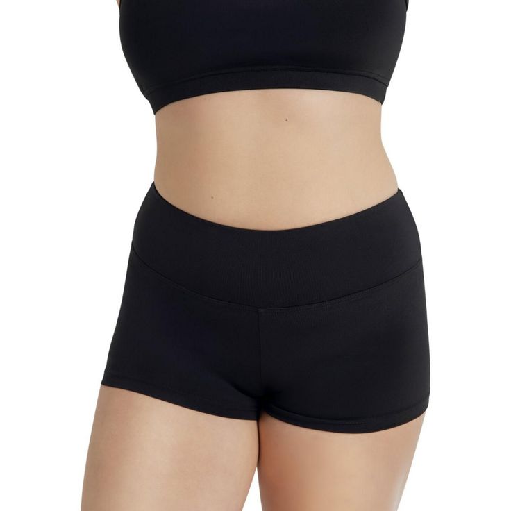 Revitalize your activewear with the Gusset Short. Made of a nylon and spandex blend that is soft and resilient, these shorts will quickly become your go-to for every class or workout. The wide waistband offers ultimate support and comfort during the toughest of dance routines. Perfect for studio, gym, and everyday wear. Available in both adult and child sizes. Basic Activewear With Built-in Shorts, Versatile Activewear With Built-in Shorts For Training, Versatile Mid-thigh Athletic Shorts With Built-in Shorts, Pilates Activewear With Built-in Shorts, Athletic Shorts With Built-in Shorts For Gym, Athletic Fit Activewear With Built-in Shorts, Solid Swimwear With Built-in Shorts For Training, Athleisure Shorts With Contoured Waistband, Stretch Activewear With Built-in Shorts