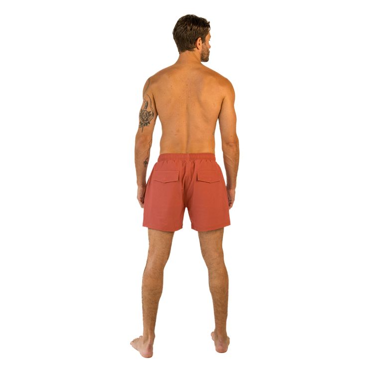 Get ready to embrace the tropical vibes with East x East Papaya swim shorts. These swim trunks feature a stunning rustic orange color inspired by the juicy and vibrant papaya fruit. Perfect for lounging on the beach or taking a dip in the ocean, these swim shorts are made with premium sustainable materials for both style and eco-friendliness. The elasticated waistband and drawstring adjustment ensure a comfortable and secure fit for all-day wear. With their unique and eye-catching design, our Pa Orange Swim Trunks With Built-in Shorts For Beach, Orange Beachwear Swimwear With Built-in Shorts, Orange Swim Trunks For Summer, Orange Summer Swim Trunks For Vacation, Orange Swim Trunks For Beach Season, Orange Beachwear Swim Trunks For Beach Season, Orange Shorts For Poolside And Beach Season, Orange Summer Swimming Shorts, Orange Short Swimwear For Vacation