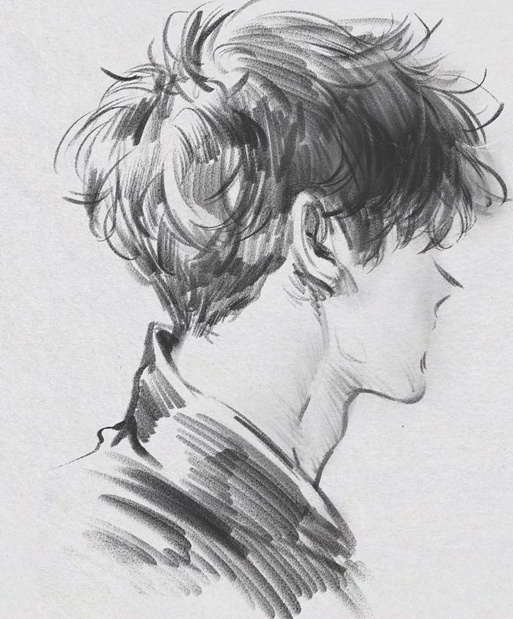 Boy From The Back, Drawing Of A Boy, Cool Drawing, Amazing Drawings, A Pencil, Pencil Art, Pencil Drawing, A Boy, Follow For More