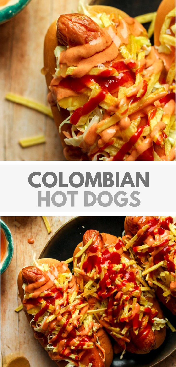 Colombian Hot Dog Recipe Colombian Hot Dog, Light Suppers, Pineapple Preserves, Mexican Hot Dogs, Columbian Recipes, Gameday Food, Dogs Recipes, Hot Dog Recipe, Meat Sandwiches