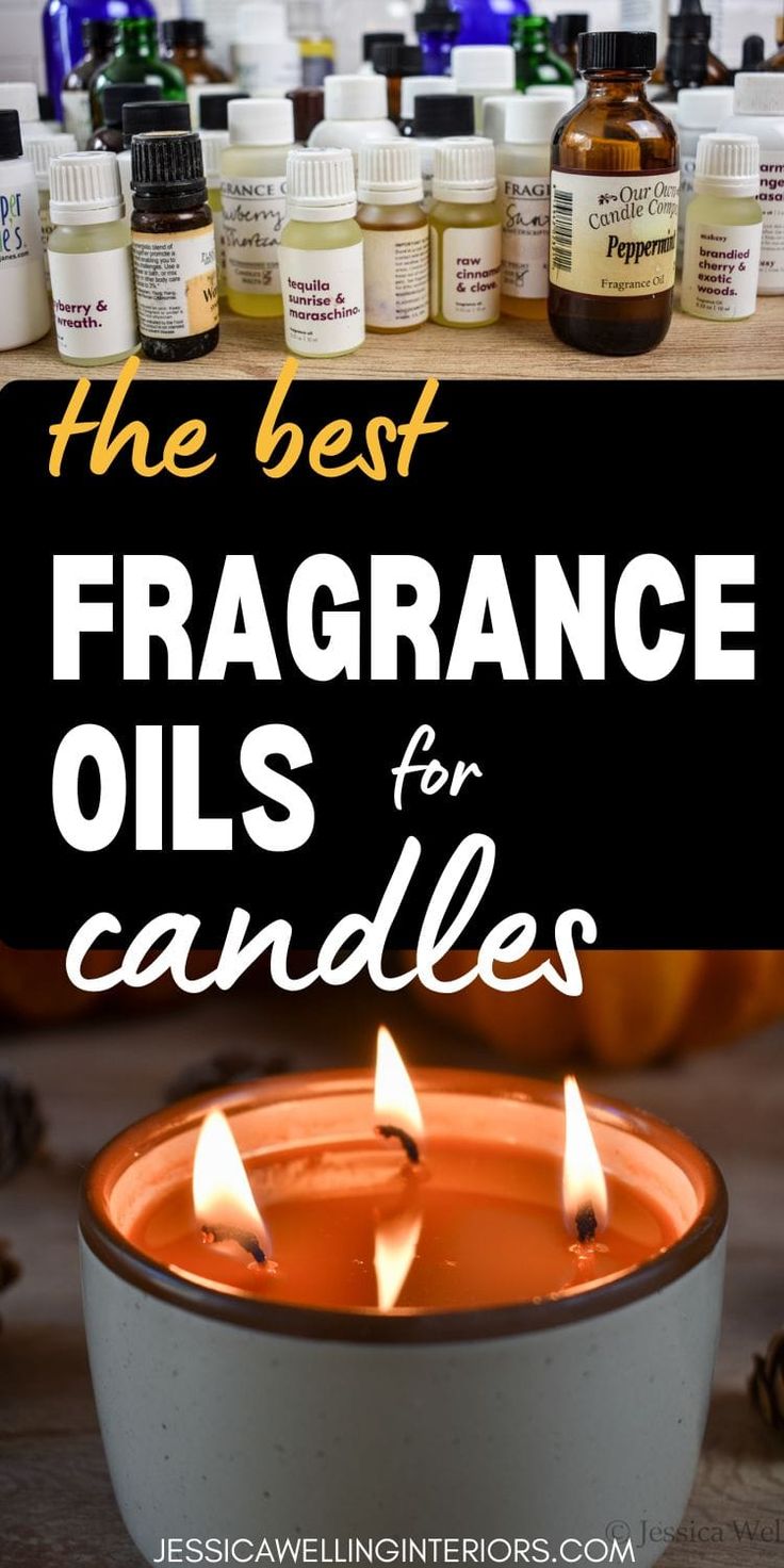 the best fragrante oils for candles