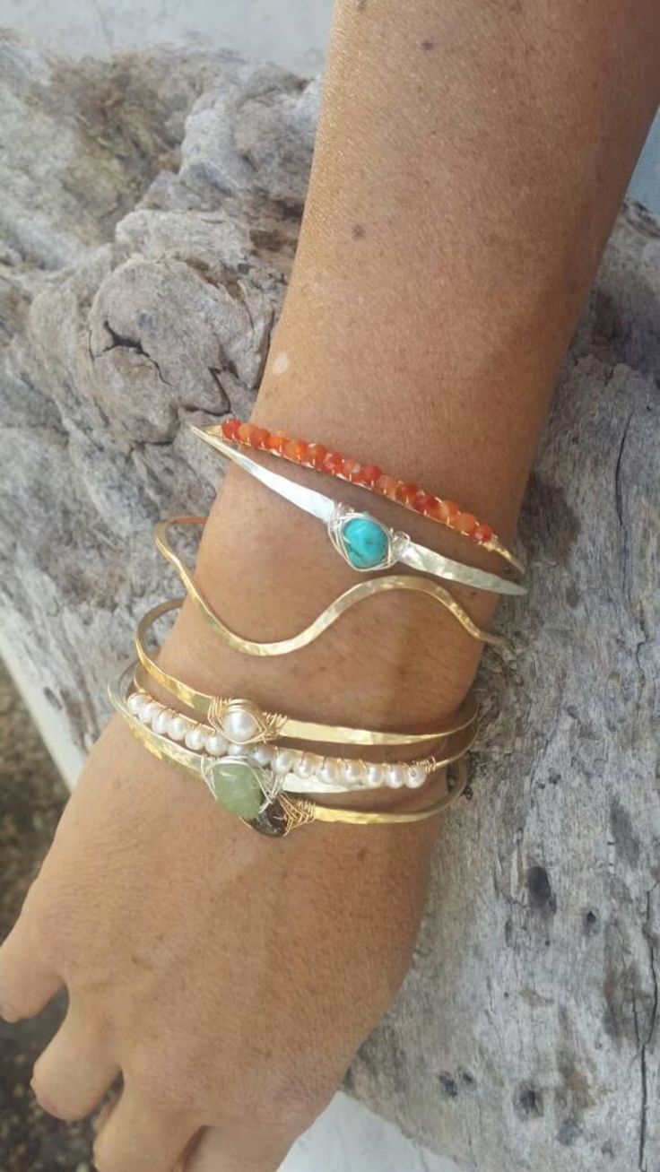 Gemstone Bracelet, Carnelian,stacking Bangle, Sterling Silver, Rose Gold, 16K Gold Fill, Hammered Bangle, Gold Bangle, Silver Bangle - Etsy Hammered Bangles, Bangle Silver, Bangle Gold, Rose Gold Bangle, Gemstone Bangle, Dope Jewelry, Stacked Bangles, Funky Jewelry, Jewelry Lookbook