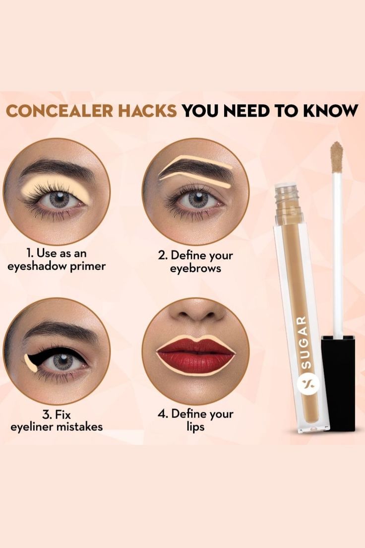 Concealer Hacks, Concealer Tricks, Makeup Order, Learn Makeup, Beginners Eye Makeup, Simple Makeup Tips, Makeup Secret, Eye Makeup Techniques, Makeup For Black Skin