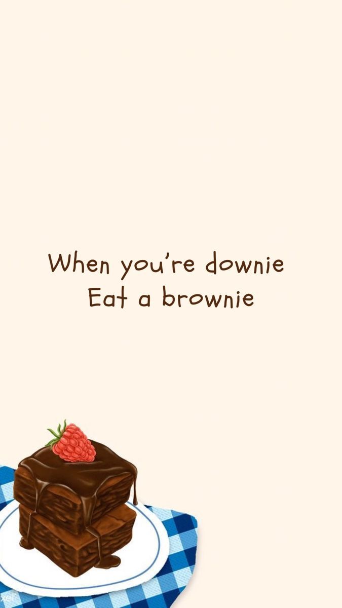 When your downie eat a brownie Brownies Quotes Words, Brownie Captions For Instagram, Brownie Wallpaper, Brownie Quotes, Brownies Business, Chocolate Captions, Dessert Captions, Brownies Aesthetic, Cake Captions