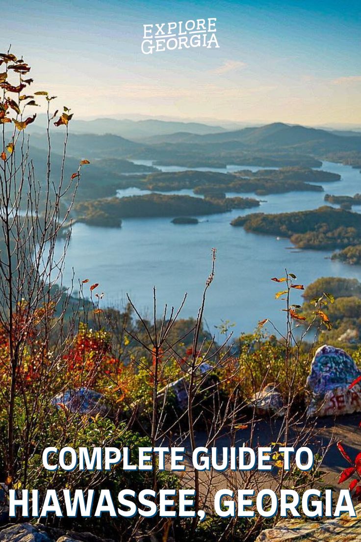 the complete guide to hawasee, georgia is shown in this book cover image