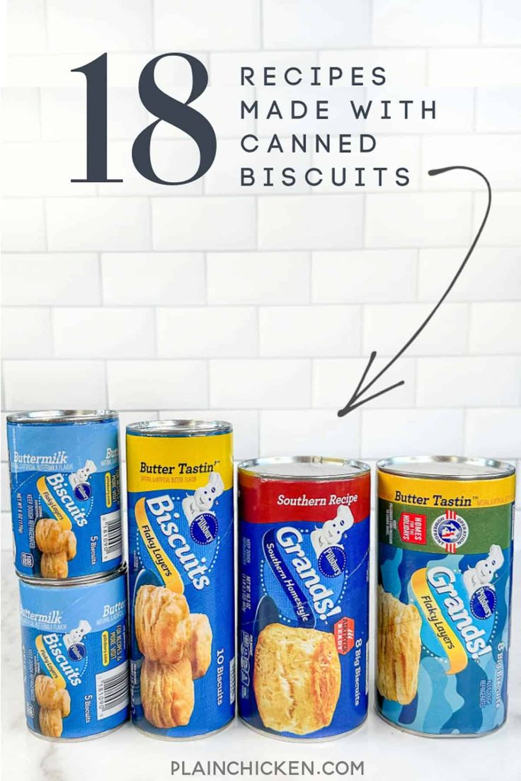 Easy Canned Biscuit Recipes, Canned Biscuit Recipes, Canned Biscuit, Pillsbury Biscuits, Biscuit Recipes, Canned Biscuits, Plain Chicken, Latest Recipe, Chicken Casserole