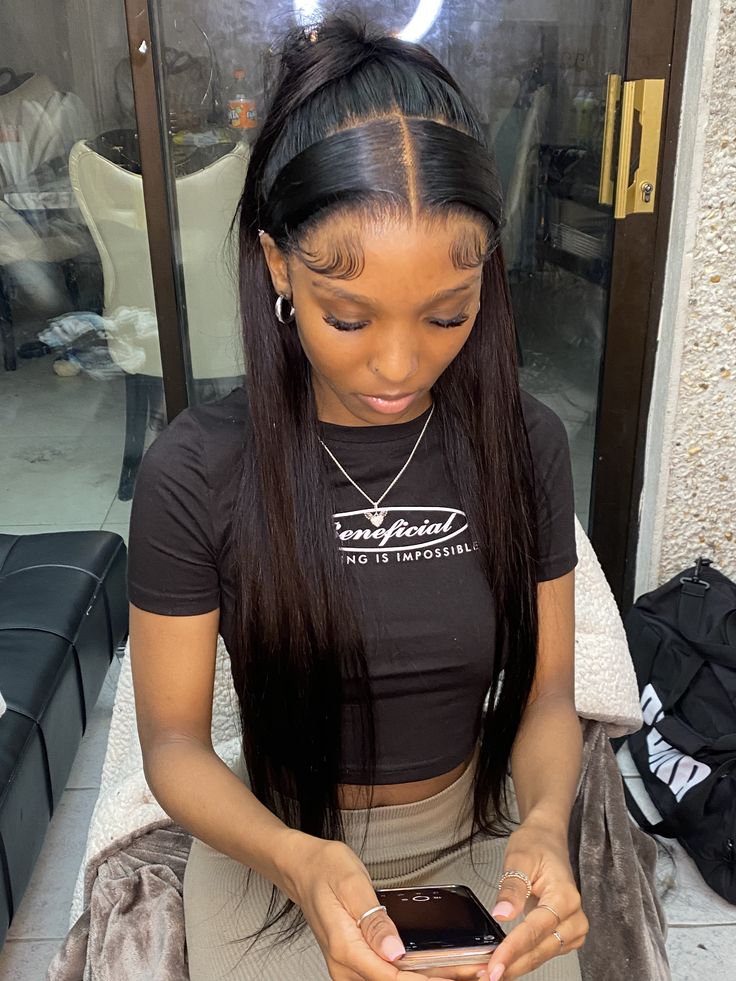 Quick Weave Half Up Half Down Claw Clip, Claw Clip Hairstyles Weave, Claw Clip Wig Hairstyles, Half Up Half Down Claw Clip Quick Weave, Half Up Half Down Hair Middle Part, Middle Part Claw Clip, 3 Part Half Up Half Down, Half Up Half Down Hair Claw Clip, Middle Part Half Up Half Down