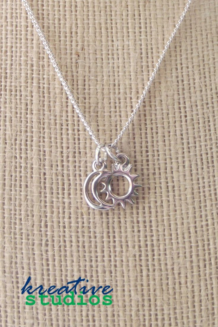 "These sweet little necklaces, bangles, earrings or key chains are perfect for every day wear & use - pick a charm that suits you! The charms in the Dainty Charm line were specifically chosen to look sweet and petite on their own or paired with a complementary charm. Details: -Silver sun: 13mm or 1/2\", lead-free pewter, made in America -Bronze Sun: 13mm or 1/2\", bronze plated lead-free pewter, made in America -Moon: 13mm or 1/2\", lead-free pewter, made in America -Star: 13mm or 1/2\", lea Adjustable Celestial Charms Jewelry, Everyday Symbolic Handmade Charm Necklaces, Silver Celestial Charm Necklaces For Everyday, Everyday Celestial Pendant Charm Necklaces, Silver Celestial Charm Necklace For Everyday, Sterling Silver Sun And Moon Pendant Charm Necklace, Bohemian Personalized Sterling Silver Charm Necklaces, Adjustable Jewelry With Sun And Moon Design For Gift, Everyday Celestial Sterling Silver Charm Necklaces