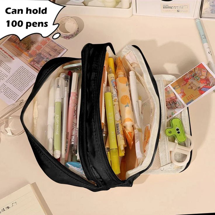 BACK TO SCHOOL Cute Multi Layer Pencil Case Pouch, Large Capacity Pen Case Bag,Durable Stationery Storage Bag For Students, School&Office SPECIFICATIONS Type: Pencil Bag Type: Pencil Bag Product name: Window pencil caseCapacity: about 100 pensStyle: Multiple colors availableMaterial: fabric [New In 20240618] Portable Cosmetic Bag For Students Back To School, Portable Cosmetic Bag For Back To School, Large Capacity Pencil Case Pouch For School, Portable Pencil Cosmetic Bag For Daily Use, Portable Pencil Shaped Cosmetic Bag For Daily Use, Portable Pouch Stationery For Back To School, Portable Stationery For Back To School, Portable Rectangular Stationery For Students, Rectangular Portable Stationery For Students