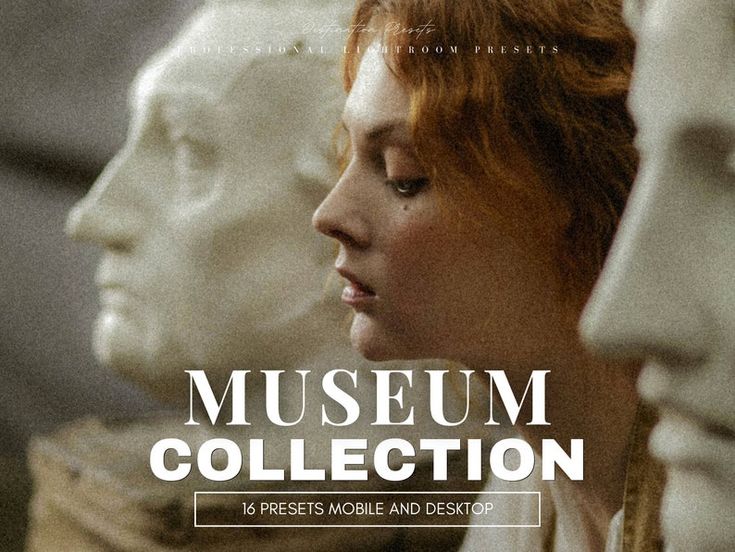 the museum collection is featured in this ad