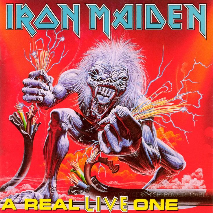 the cover art for maiden monday's album with metal phil