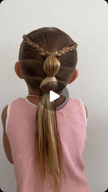 HAIRY STYLES FOR KIDS on Instagram: "✨SUMMER STYLE✨ Tag us if you try it!   #kidshairstyles #toddlerhairstyles #babyhairstyles #littlegirlhairstyles #littlegirlhairideas #hairideas #kidshair #kidshairideas #toddlerhairideas #hairystyles #kidshairproducts #toddlerhairproducts #littlegirlhair #toddlerhair #viralhair #instagramhair #summerhair #summerhairstyles #summerhairstyle #easyhairstyles #easyhairstylesforgirls #braid #braidstyles #braidideas #bubblebraids #bubblebraid" Kids Hair Ideas Easy, Hair Styles Little Kids, Easy Hairstyles For Kids For School, Fun Kid Hairstyles, Easy Kid Hairstyles For Long Hair, Fun Toddler Hairstyles, Toddler Princess Hairstyles, Tumbling Hairstyles For Kids, Long Hair Toddler Girl Hairstyles