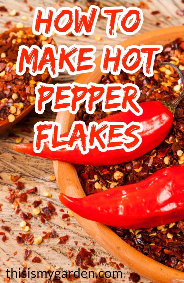 red peppers in a bowl with the words how to make hot pepper flakes