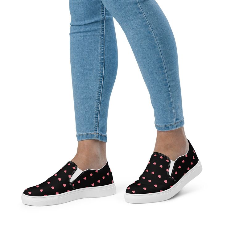 Made for comfort and ease, these Women's Slip-On Canvas Shoes are stylish and the ideal piece for completing an outfit. Equipped with removable soft insoles and rubber outsoles, it's also easy to adjust them for a better fit. *  100% polyester canvas upper side *  Ethylene-vinyl acetate (EVA) rubber outsole *  Your brand on the box, insole, and tongue of the shoe  *  Breathable lining, soft insole *  Elastic side accents *  Padded collar and tongue *  Printed, cut, and handmade These are totally Zen shoes! Casual Non-slip Slip-on Canvas Shoes, Trendy Breathable Canvas Shoes With White Sole, Trendy Non-slip Sneakers, Trendy Non-slip Comfortable Sneakers, Trendy Breathable Slip-on Canvas Shoes, Trendy Comfortable Non-slip Sneakers, Comfortable Slip-on Canvas Shoes For Sports, Trendy Breathable Slip-on Sneakers, Trendy Non-slip Slip-on Sneakers