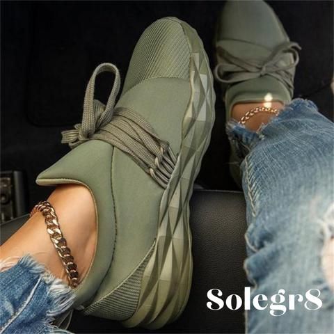 Casual Laced Sneakers Comfortable Running Shoes, Bling Shoes, Summer Sneakers, Rhinestone Shoes, Green Sneakers, White Sneakers Women, Casual Sneakers Women, Breathable Sneakers, Breathable Shoes