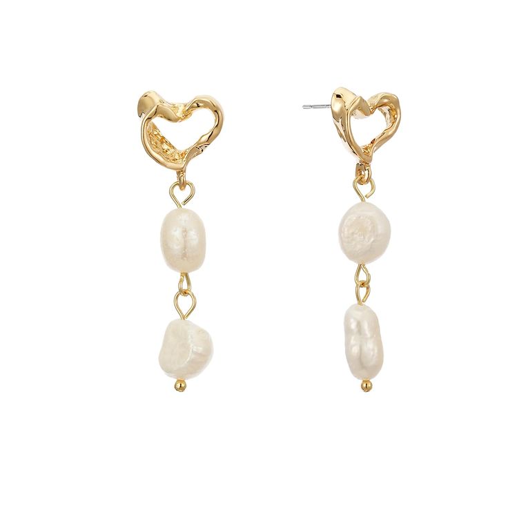 PRICES MAY VARY. Love design: Delicate love earrings with pearl drop dangle, to show your elegant charm. Hypoallergenic material: These pearl drop dangle earrings are made of 925 silver needle material, which is safe and non-irritating and can be worn for a long time. Suitable for multiple occasions: Whether it is a wedding, a party or on holiday, these pearl stud earrings can be perfectly matched and elegant. The perfect gift: Whether it is for yourself or for friends and family, Sylph heart da Dangly Earrings Gold, Cute Dangly Earrings, Pearl Statement Earrings, Earring Wedding, Birthday Jewelry, Faux Pearl Earrings, Heart Dangle Earrings, Statement Earring, Earring For Women