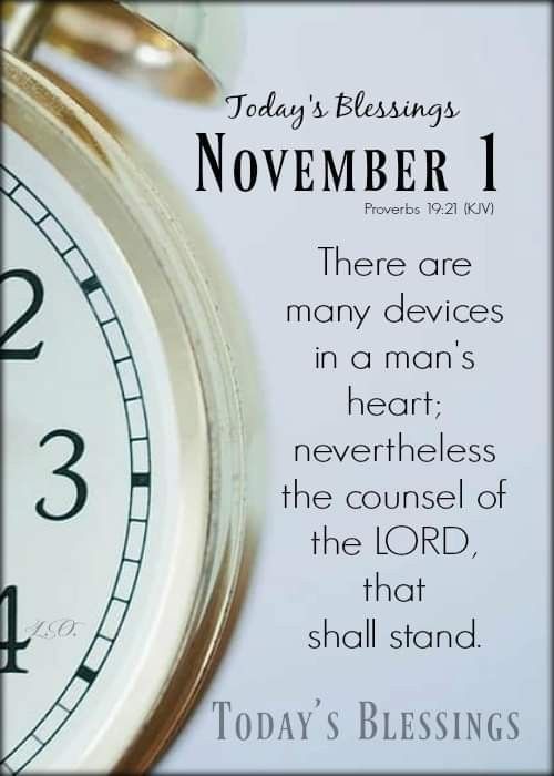 there are many devices in a man's heart neverheles the council of the lord, that shall stand