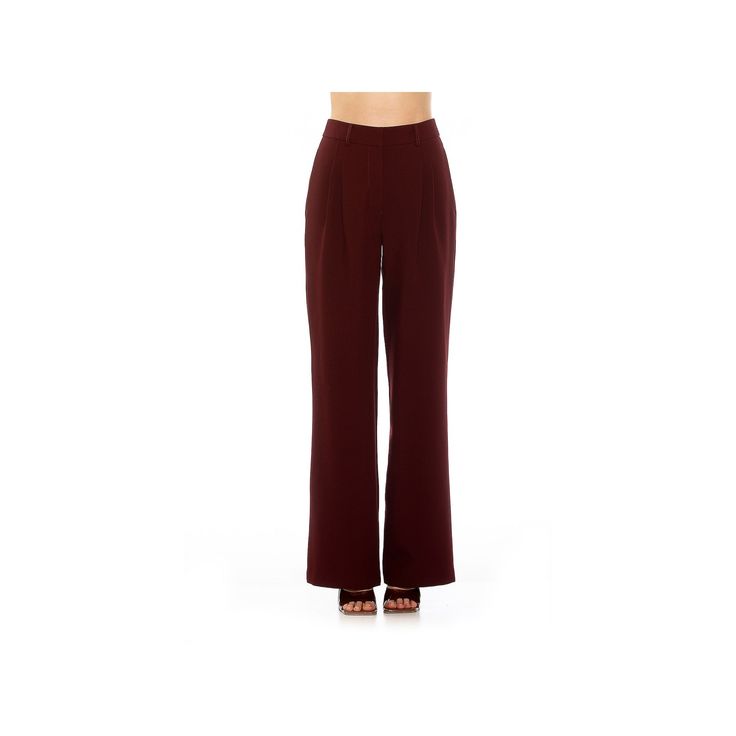 These women's ALEXIA ADMOR Ellie wide leg pants is a staple for your wardrobe.Click on this WOMEN'S GUIDE to find the perfect fit and more! These women's ALEXIA ADMOR Ellie wide leg pants is a staple for your wardrobe.Click on this WOMEN'S GUIDE to find the perfect fit and more! FEATURES Belt loops Zipper closureFIT & SIZING 33-in inseam 21 1/2-in leg opening Midrise sits on the high hip Fitted through the hip and thigh Wide leg opening Fit is true to sizeFABRIC & CARE Polyester, rayon, spandex Wide Leg Pleated Pants, Alexia Admor, High Hips, Pleated Pants, Womens Clothing Sizes, Bottom Clothes, Bottoms Pants, Leg Pants, Gender Female