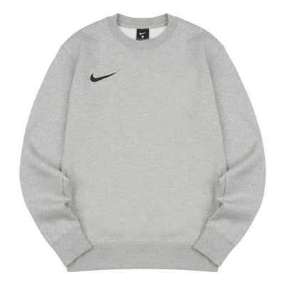 Nike Park 20 Crew Fleece Sweatshirt 'Grey' CW6902-063 Gray Long Sleeve Fleece Top, Gray Crew Neck Hoodie Sportswear, Gray Crew Neck Sportswear Hoodie, Gray Crew Neck Hoodie For Sportswear, Grey Nike Athleisure Sweatshirt, Nike Athleisure Sweatshirt In Athletic Heather, Nike Athletic Heather Athleisure Sweatshirt, Gray Fleece Crew Sweater, Gray Fleece Sweater For Sports