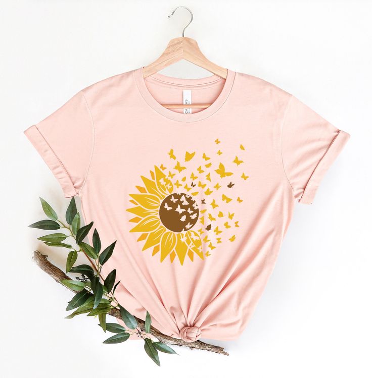 Sunflower Butterfly Shirt, Sunflower Tee, Butterfly Shirt, Flower Shirt, Sunflower Tshirt, Floral Shirt, Floral Tee, Gift For Her We provide a variety of products for you to choose from with the same designs such as T-shirt, Sweatshirt, Hoodie. They are utilitarian, comfortable, and can be worn while running errands on a weekend or just lounging... Sunflower Tshirt, Sunflower Butterfly, Butterfly Shirt, Butterfly Shirts, Women Camping, Floral Tee, Back To School Shopping, Message Box, Flower Shirt