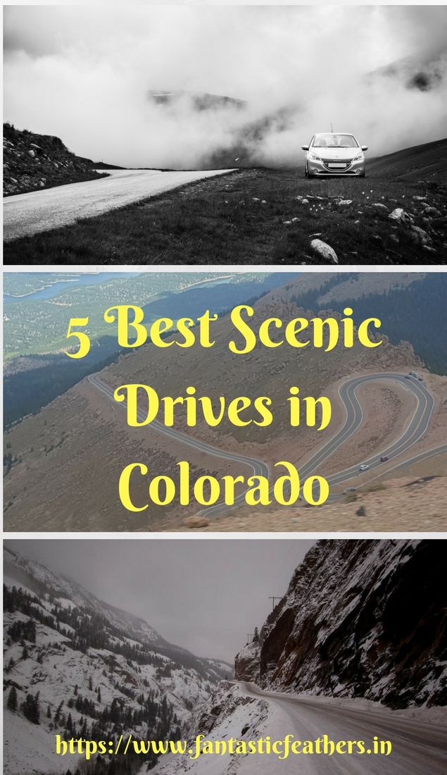 the top 5 best scenic drives in colorado