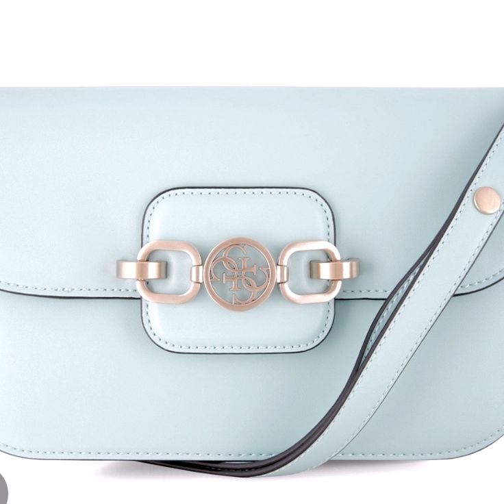 Guess Hensley Bag Aqua New With Tags. Never Used Elegant Blue Shoulder Bag With Metal Hardware, Light Blue Formal Crossbody Bag, Formal Light Blue Crossbody Bag, Light Blue Office Bag With Detachable Strap, Light Blue Formal Crossbody Shoulder Bag, Formal Light Blue Crossbody Shoulder Bag, Formal Blue Shoulder Bag With Metal Hardware, Blue Crossbody Shoulder Bag With Branded Hardware, Blue Satchel Shoulder Bag With Metal Hardware