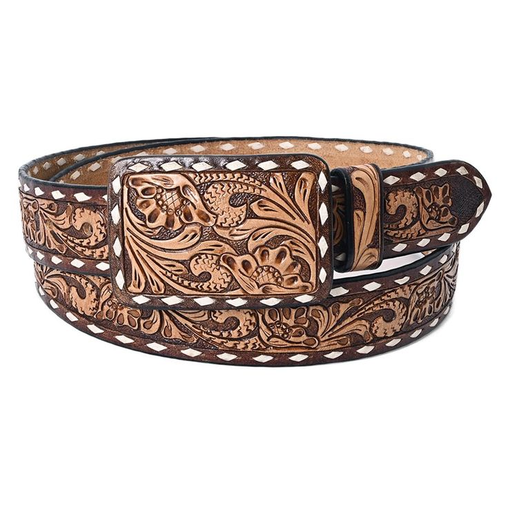 PRICES MAY VARY. ✔ HIGH QUALITY MATERIAL: This is the American Darling western belt that is made with high-quality hand-crafted stylish hand-tooled genuine leather and full-grain vegetable-tanned Cowhide genuine leather handpicked from some of the best tanneries in the world. This leather belt ages beautifully as you use it. The color of our unisex western Belt is Brown and available in X-large sizes. ✔ TOOLING-: The Western leather belts for men and women feature a detailed hand-t Classic Hand Tooled Belt Buckles For Western-themed Events, Hand-tooled Brown Belt Buckles For Western-themed Events, Western Antique Belt Buckles In Rectangular Shape, Western Antique Rectangular Belt Buckle, Traditional Adjustable Brown Belt Buckles, Western Style Rectangular Antique Belt Buckle, Adjustable Brown Traditional Belt Buckles, Traditional Hand Tooled Brown Belt, Engraved Brown Belt Buckles For Western-themed Events