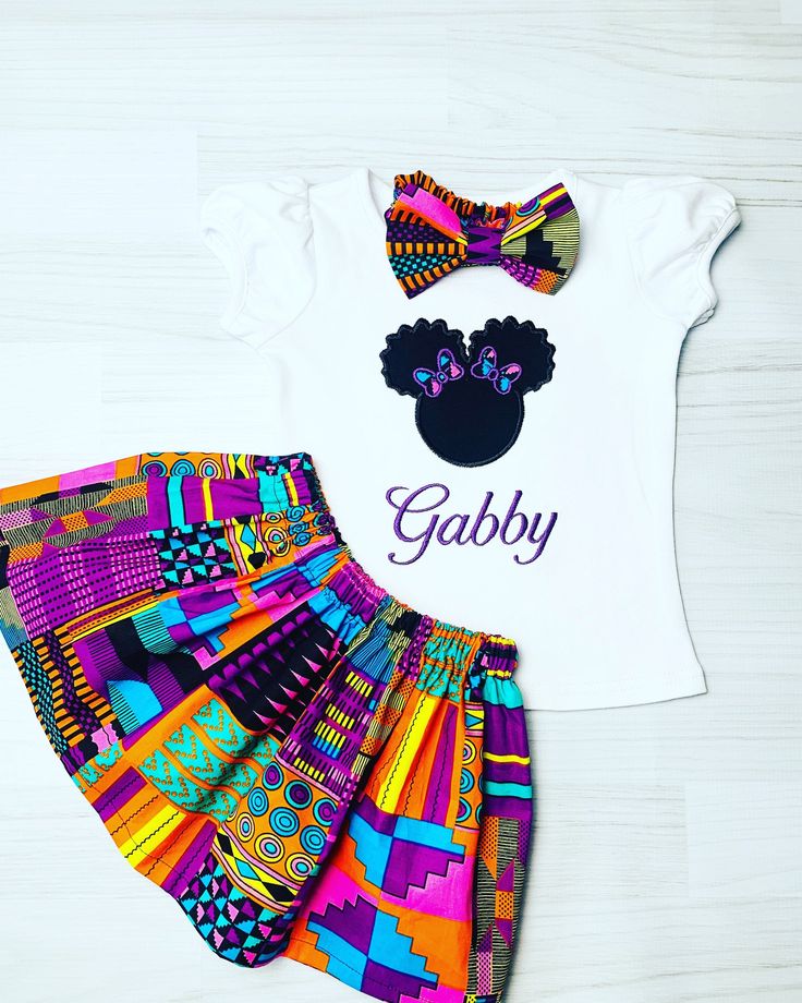 Girl African print Outfit Set 3 pcs set included: -Skirt -Headband - Bodysuits for size 3 month to 9 months - T-shirt from size 12 months and up Made out of African print fabric Family Matching Multicolor Cotton Sets, Multicolor Cotton Family Matching Sets, Fitted Cute Cotton Sets, Cute Printed Fitted Sets, Playful Multicolor Printed Set, Playful Fitted Multicolor Sets, Cute Purple Cotton Sets, Cute Short Sleeve Purple Set, Cotton Matching Fitted Sets