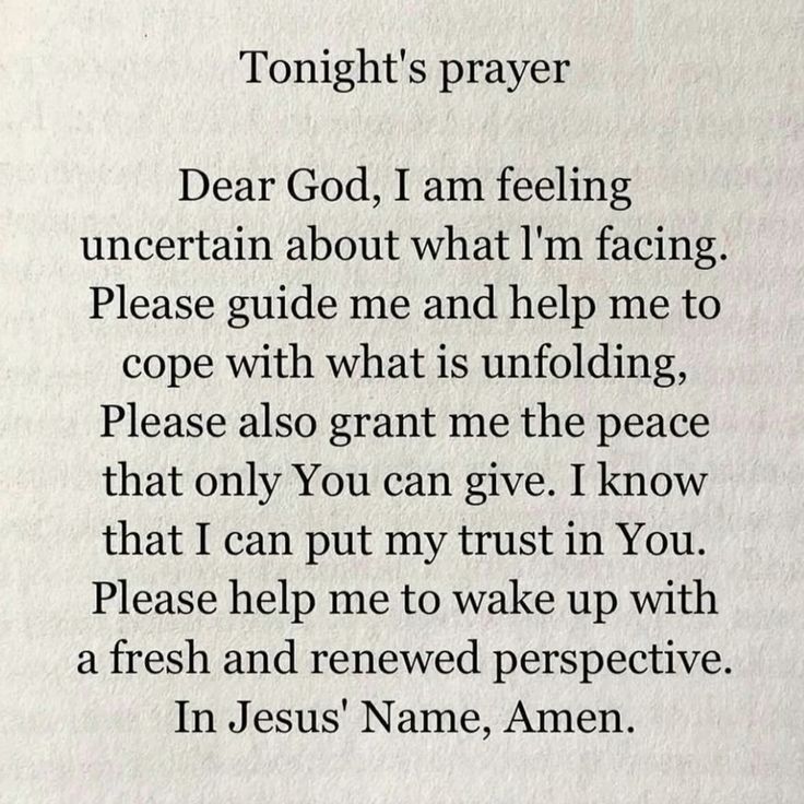 a poem written in black ink on top of a piece of paper with the words,'tonight's prayer dear god, i am feeling uncertain about what i'm