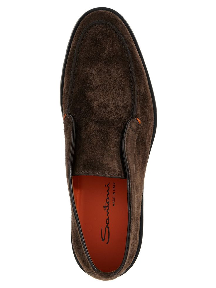 100% suede leather Designer Brown Suede Loafers, Suede Plain Toe Leather Shoes For Semi-formal, Casual Suede Leather Shoes For Semi-formal Occasions, Brown Leather Shoes With Suede Lining For Semi-formal Occasions, Brown Leather Shoes With Suede Lining For Business Casual, Semi-formal Brown Leather Shoes With Suede Lining, Semi-formal Suede Leather Shoes With Stitched Sole, Semi-formal Suede Leather Shoes With Rubber Sole, Brown Suede Loafers For Semi-formal Occasions