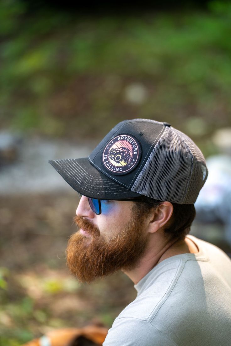 Ultimate Richardson 112 Trucker Cap Ever dreamt of hitting the open road, your sights set on the horizon, with the perfect trucker cap sitting snugly on your head? Well, dream no more! Say hello to the Richardson 112 - your ultimate companion for every adventure, big or small. Our Jeep Richardson Adventure is Calling cap, it's a style statement, a symbol of freedom and the outdoors. It's a companion for the open road, a testament to the spirit of adventure. Beyond Just Good Looks The Richardson Outdoor Trucker Hat One Size Fits Most, Adjustable Trucker Baseball Cap For Outdoor Activities, Trucker Hat With Curved Brim For Camping, Curved Brim Trucker Hat For Camping, Adjustable Trucker Snapback Hat For Outdoor Activities, Curved Bill Trucker Hat For Outdoor Activities, Black Trucker Hat For Outdoor, Trucker Baseball Cap With Flat Brim For Outdoor, Trucker Baseball Cap With Flat Brim For Camping